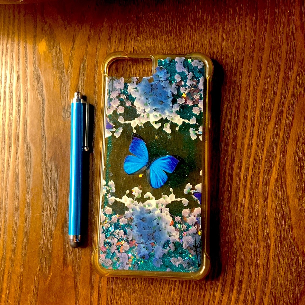 Blue iPhone 7+ case ONLY ONE IN STOCK!